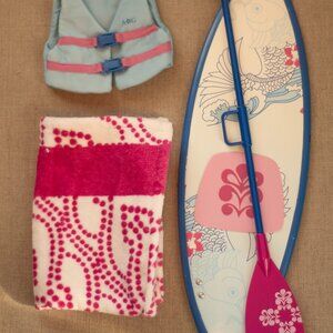American Girl Kanani Paddleboard Set RETIRED 2011